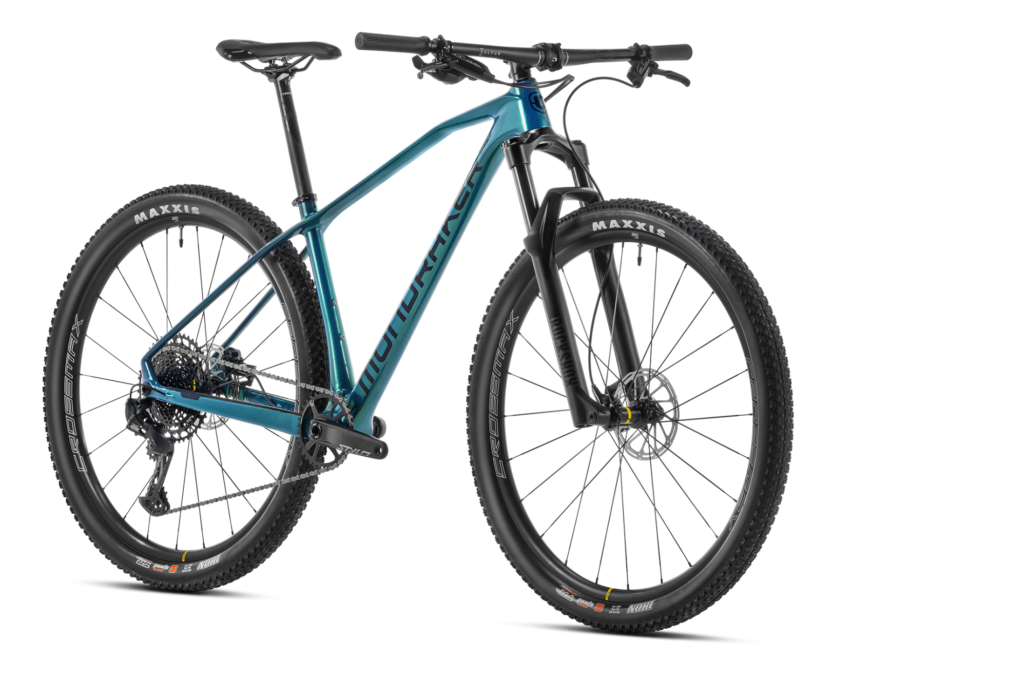Mondraker Chrono Carbon SE Sram GX Eagle 12V 29'' Abyss Green 2024 – Image 3
