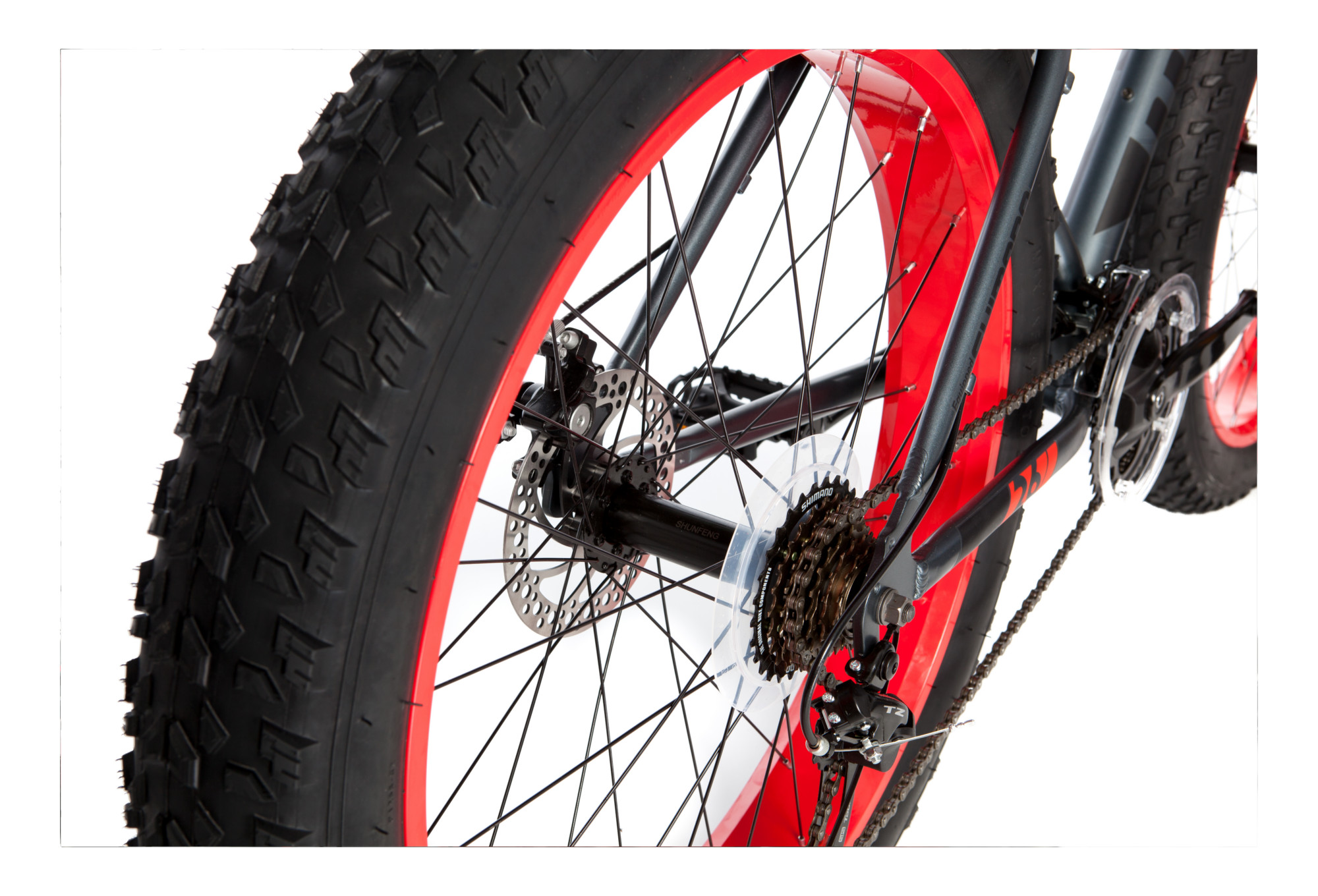Fat Bike Moma Bikes Fat 26'' Shimano 21V Argent – Image 5