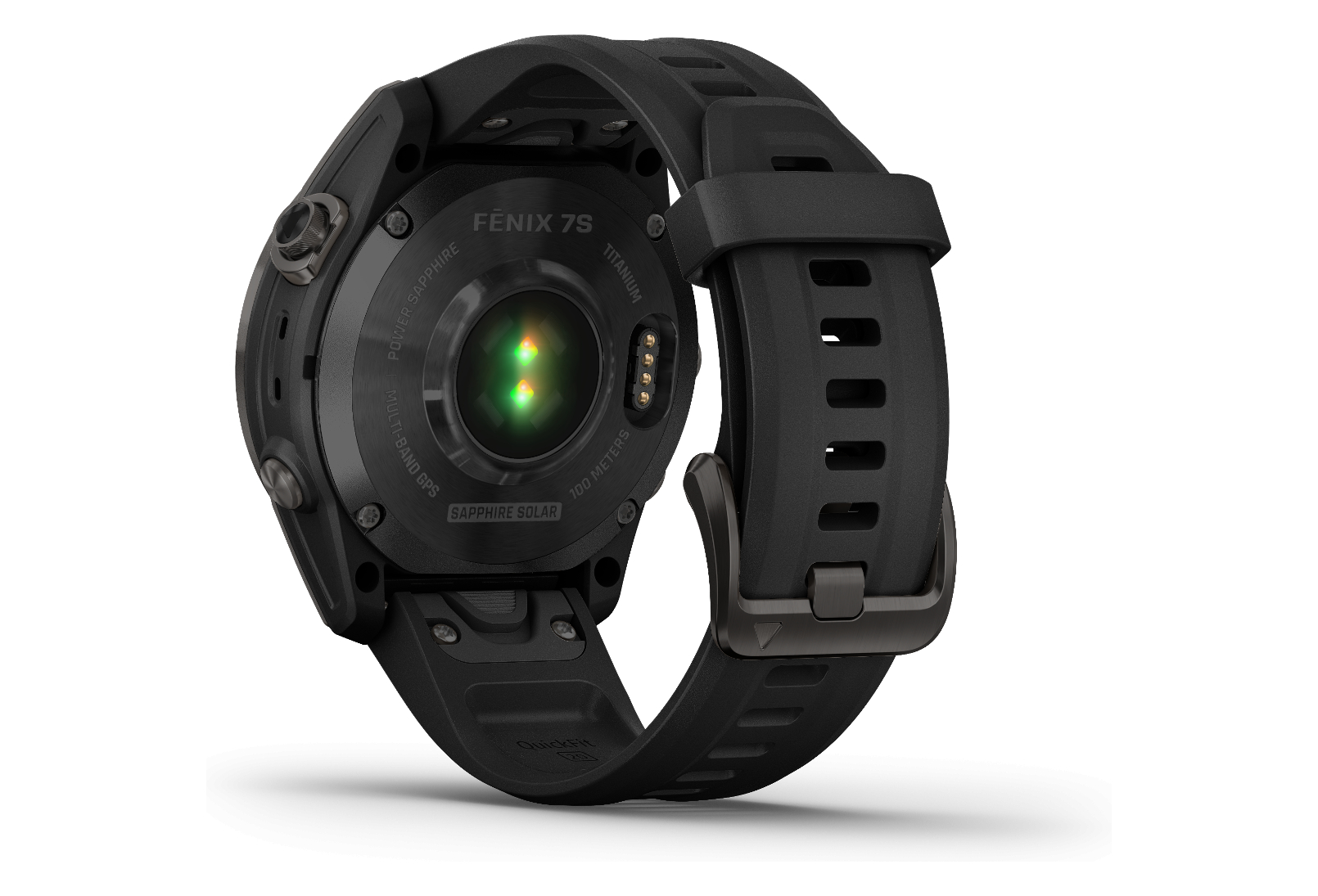 Garmin Fenix 7S Sapphire Solar Titane Carbon Gris – Image 7