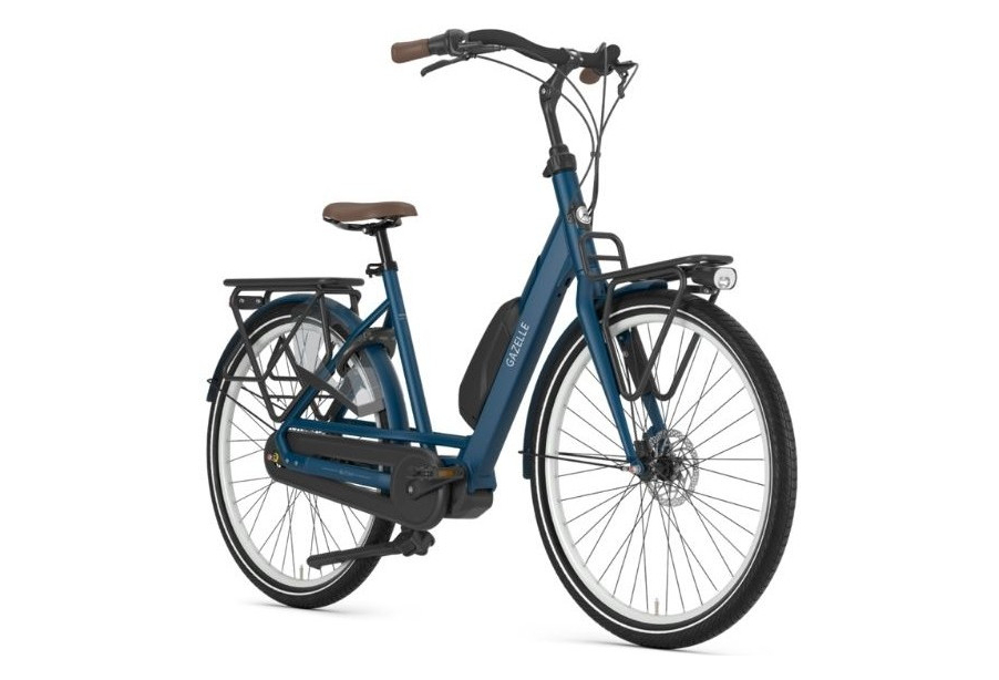 Gazelle Bloom C7 HMS Single Speed 630 Wh Bleu Mallard 2022 – Image 3