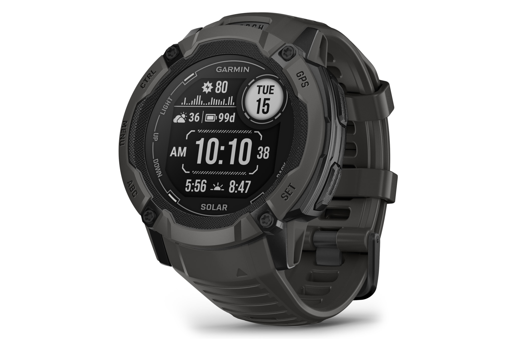 GPS Garmin Instinct 2X Solar Gris Graphite – Image 2